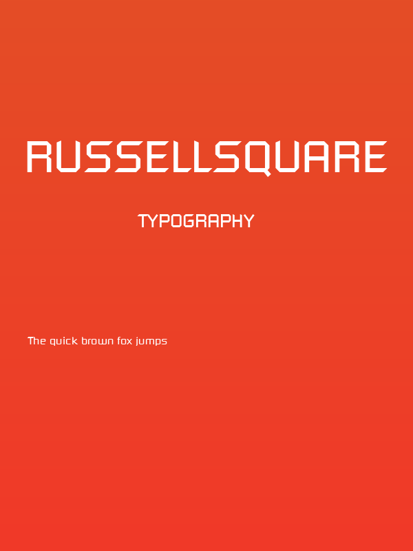 RussellSquare Poster
