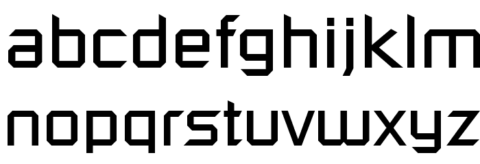 RussellSquare Font LOWERCASE