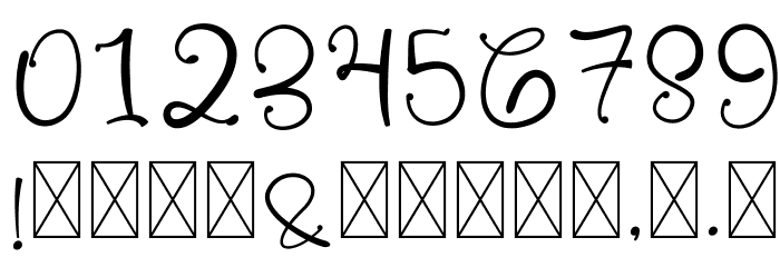 Russhell Free Font OTHER CHARS