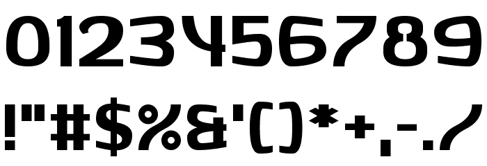 Russia Five Font OTHER CHARS