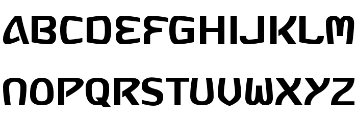 Russia Five Font LOWERCASE