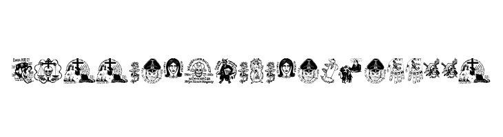 Russian Criminal Tattoos  Fuentes Gratis Descargar