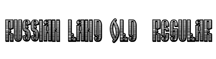 Russian Land Old  Regular  Fuentes Gratis Descargar