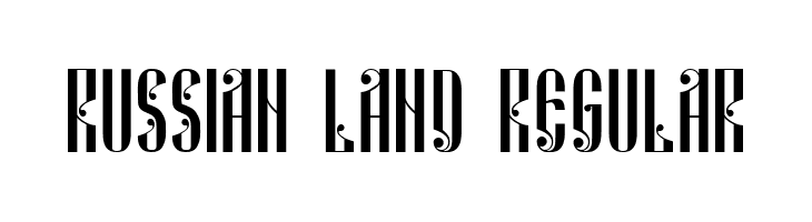 Russian Land Regular  Frei Schriftart Herunterladen