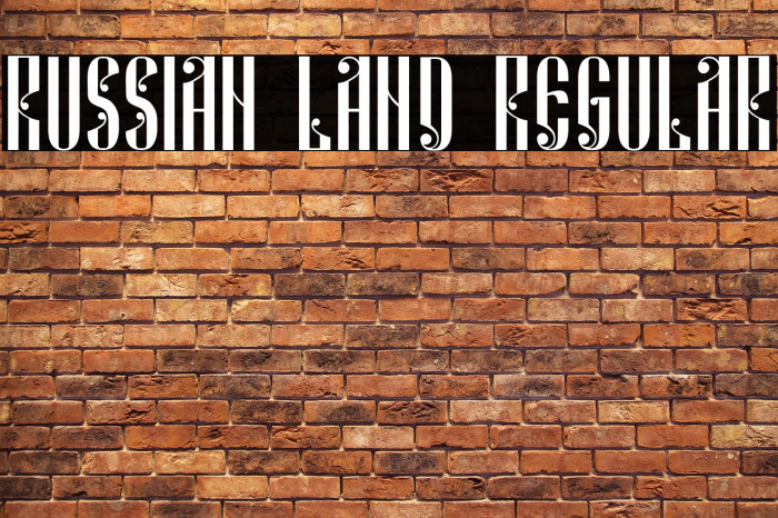 Russian Land Regular Example 1