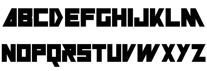 Russian Regular Font LOWERCASE