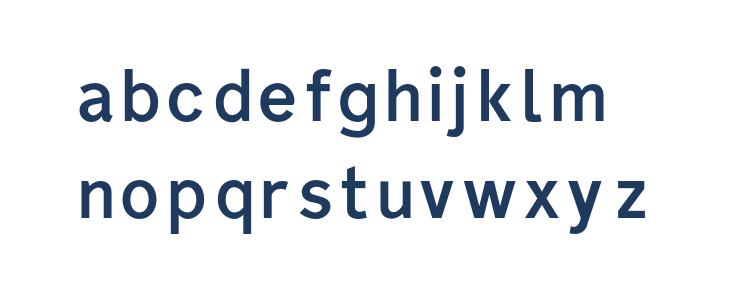 Russian Road Sign Lowercase