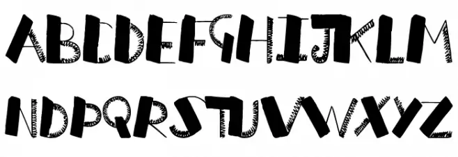 Russian Roulette Schriftart Groß