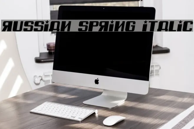 Russian Spring Italic Example 3