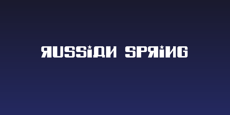 Russian Spring Social Header