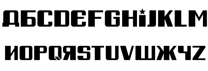 Russian Spring Font LOWERCASE