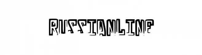 RussianLine  تنزيل الخطوط