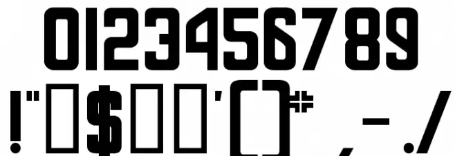 RussianQuality  Normal Font OTHER CHARS