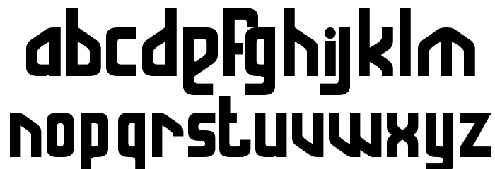 RussianQuality Normal Font LOWERCASE