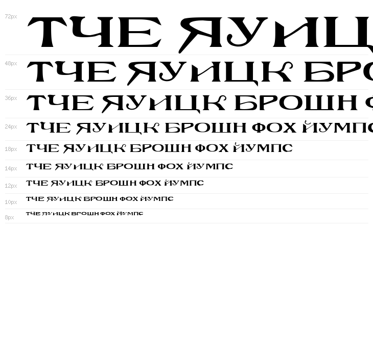 RusskijModern Regular Waterfall