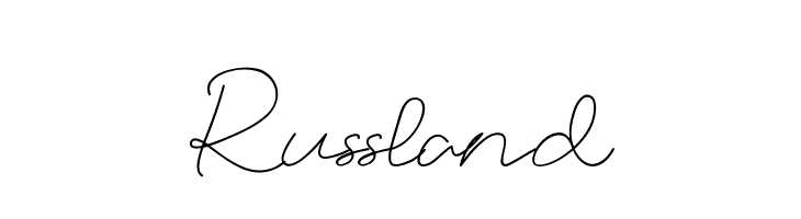 Russland  フリーフォントのダウンロード