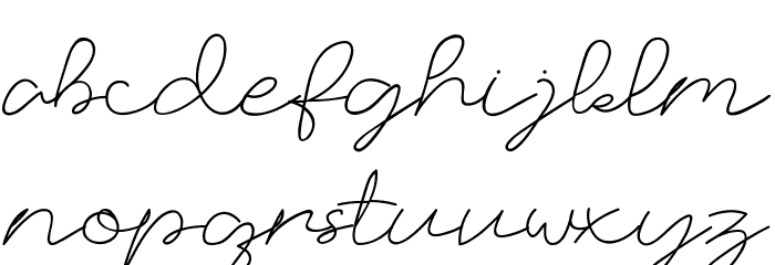 Russland Font LOWERCASE