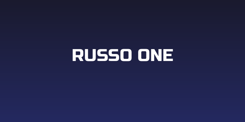 Russo One Social Header
