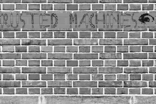 Rusted MachineSW خط examples