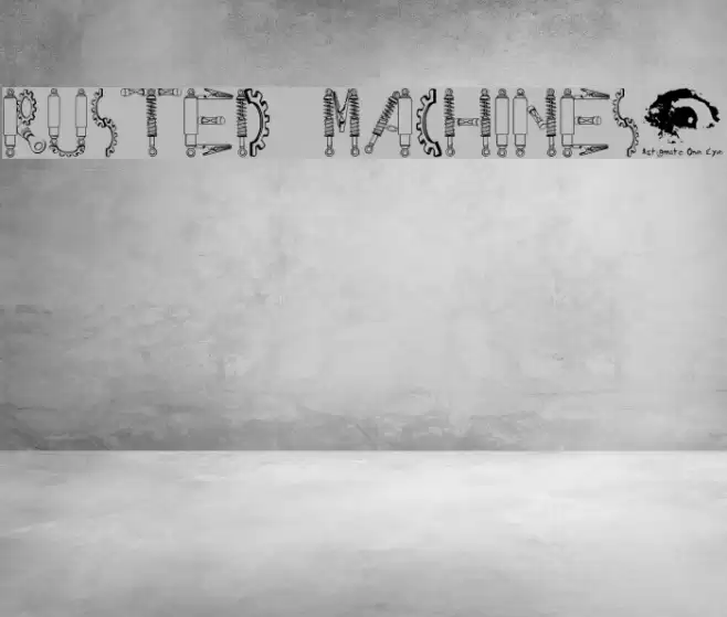 Rusted MachineSW خط examples