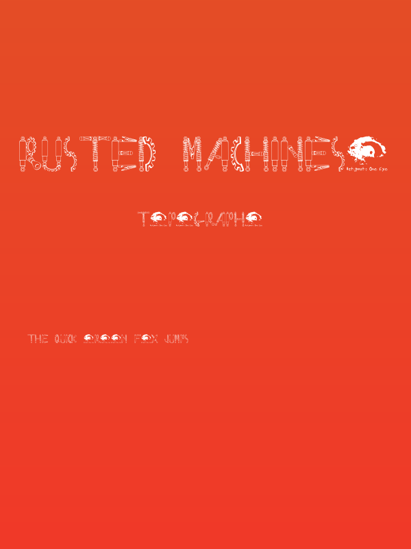 Rusted MachineSW Poster