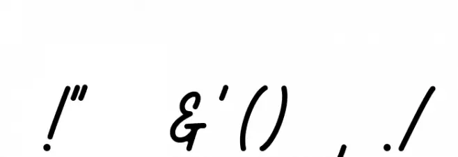 RustedOrlandoDemo Font OTHER CHARS