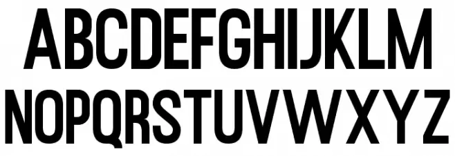 RustedOrlandoSansDemo Font Litere mici