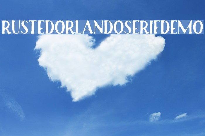 RustedOrlandoSerifDemo Example 3
