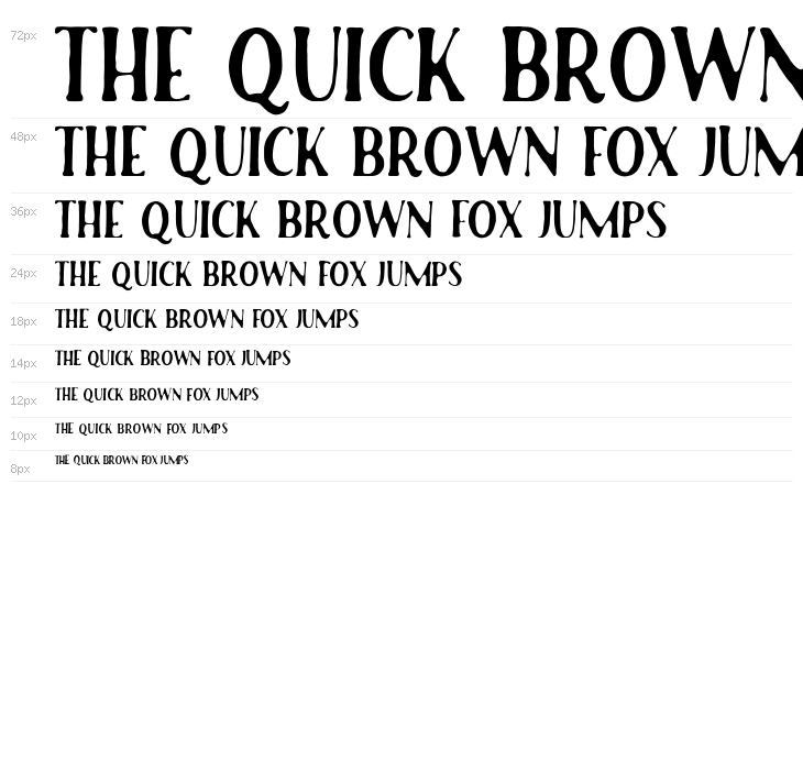 RustedOrlandoSerifDemo Waterfall