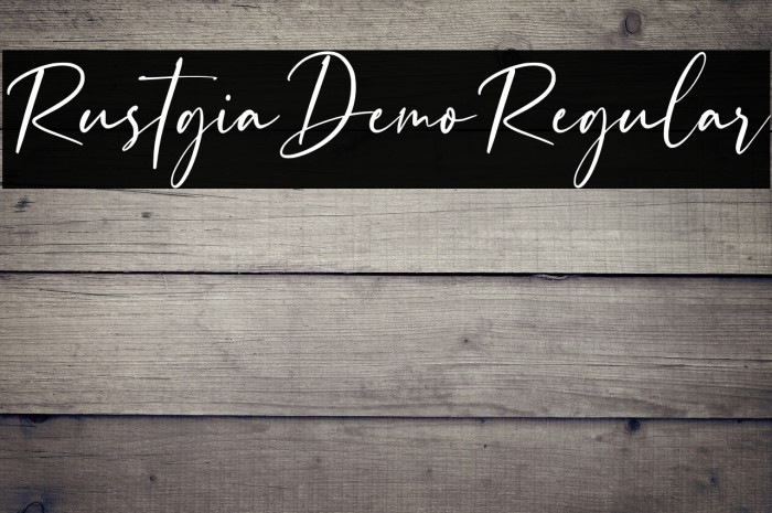 RustgiaDemoRegular Example 2