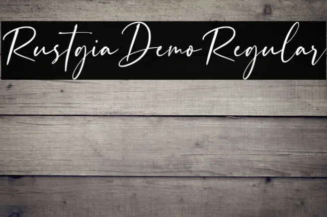 RustgiaDemoRegular Example 2