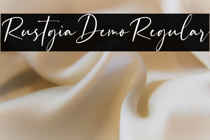 RustgiaDemoRegular Example 3