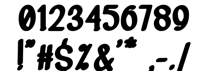 Rusthic FREE Font OTHER CHARS