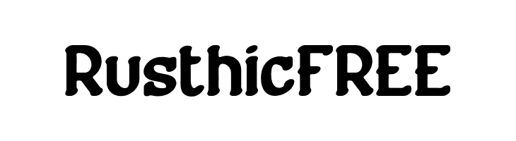 RusthicFREE  Free Fonts Download