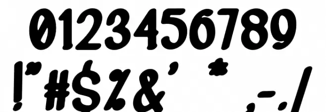 RusthicFREE Font OTHER CHARS