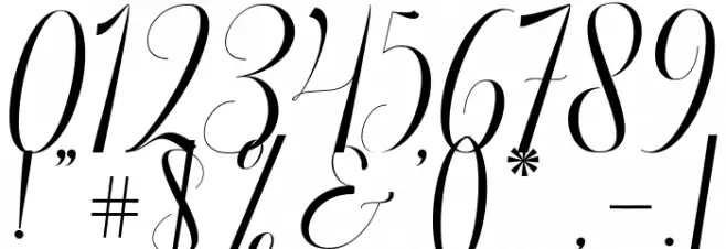 RusthinaScript Font OTHER CHARS