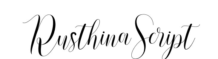 RusthinaScript  Frei Schriftart Herunterladen
