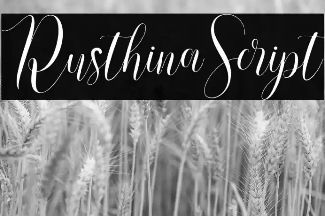 RusthinaScript Font examples
