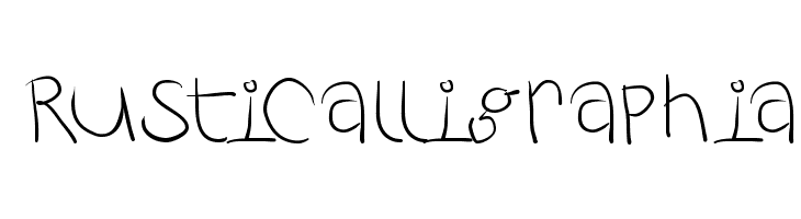 RustiCalligraphia Font