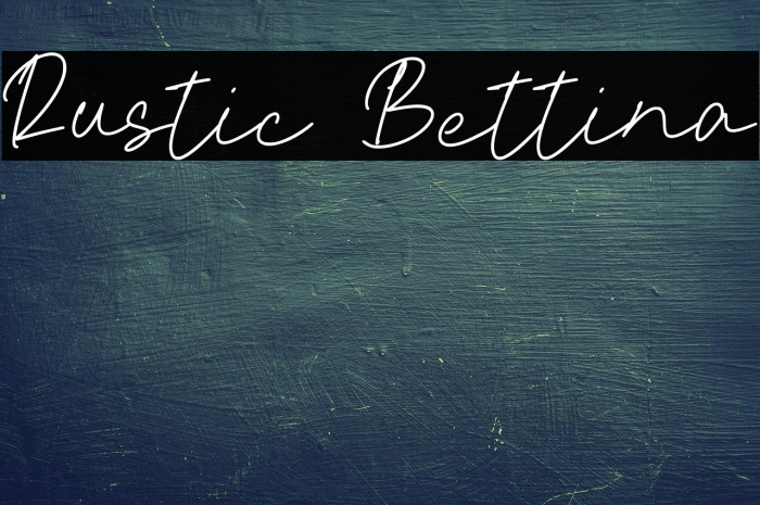 Rustic Bettina Example 1