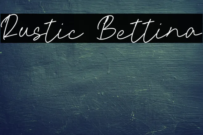 Rustic Bettina Example 1