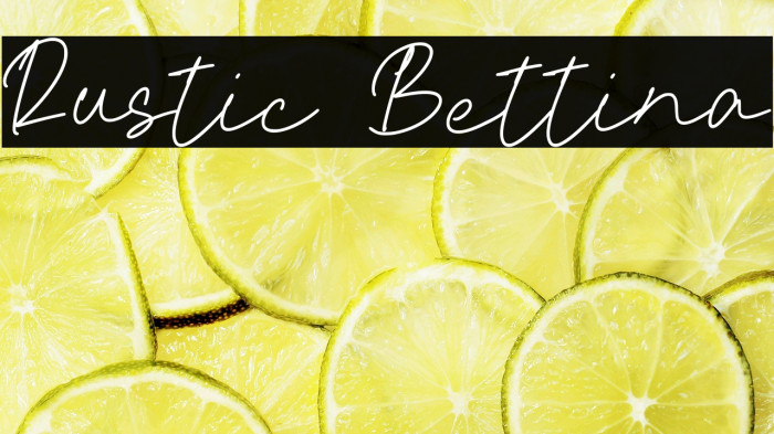 Rustic Bettina Example 3