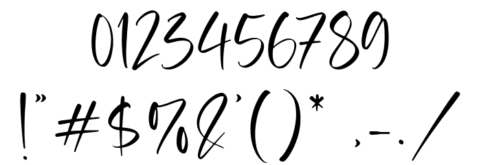 Rustic Homes Font OTHER CHARS