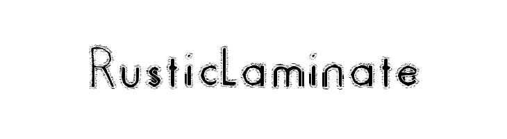 Rustic Laminate  免费字体下载