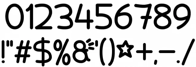 Rustic Love Tattoo Font OTHER CHARS