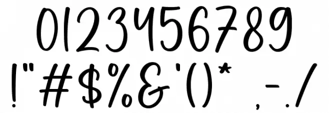 Rustic Market Шрифта ДРУГИЕ символов