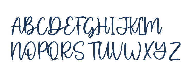 Rustic Market Uppercase