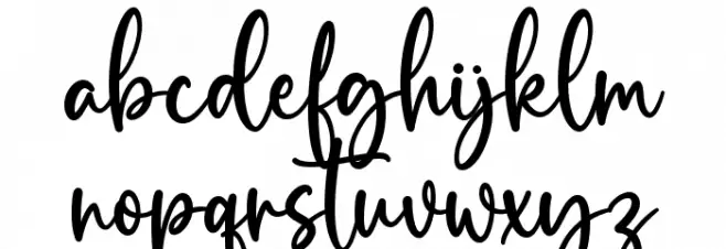 Rustic Pantry Font LOWERCASE