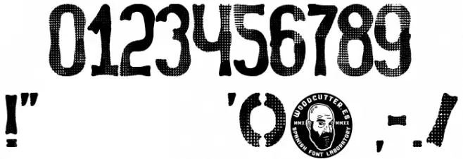 Rustic Revolution Font OTHER CHARS