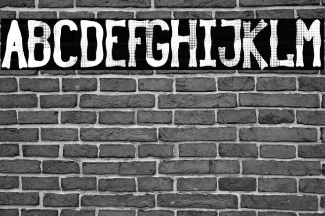 Rustic Revolution Font examples